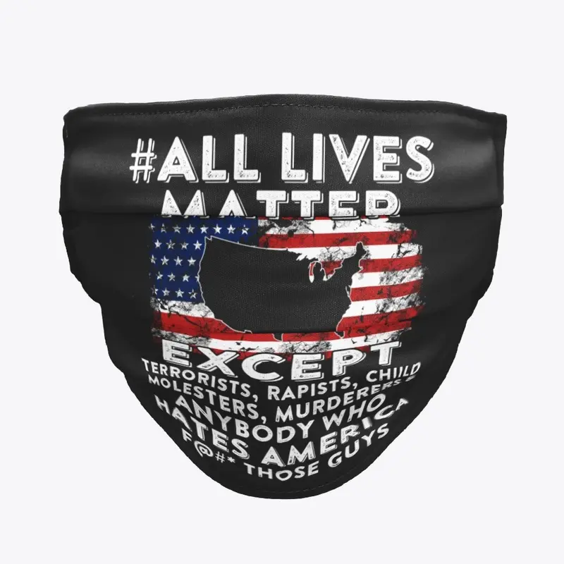 All Lives Matter USA Flag T-shirt