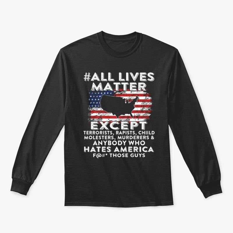 All Lives Matter USA Flag T-shirt