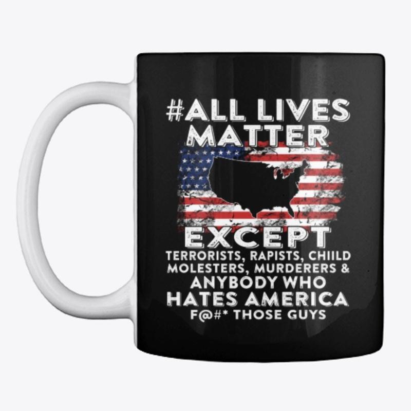 All Lives Matter USA Flag T-shirt