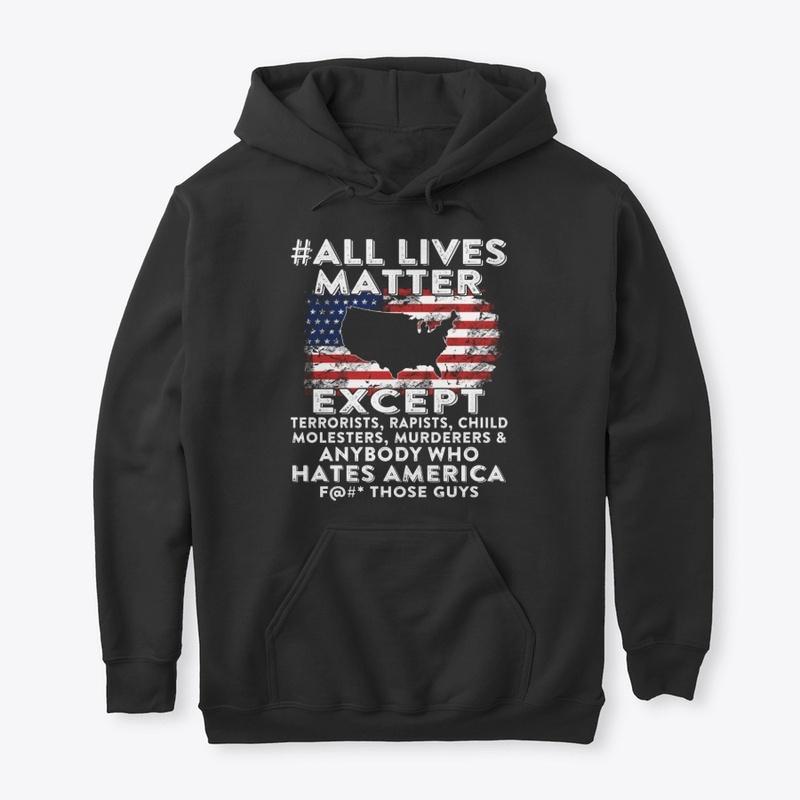 All Lives Matter USA Flag T-shirt